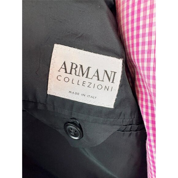 ARMANI Collezioni Modern 2Btn ***100% CASHMERE*** Black Sport Jacket 46 R - Picture 5 of 5